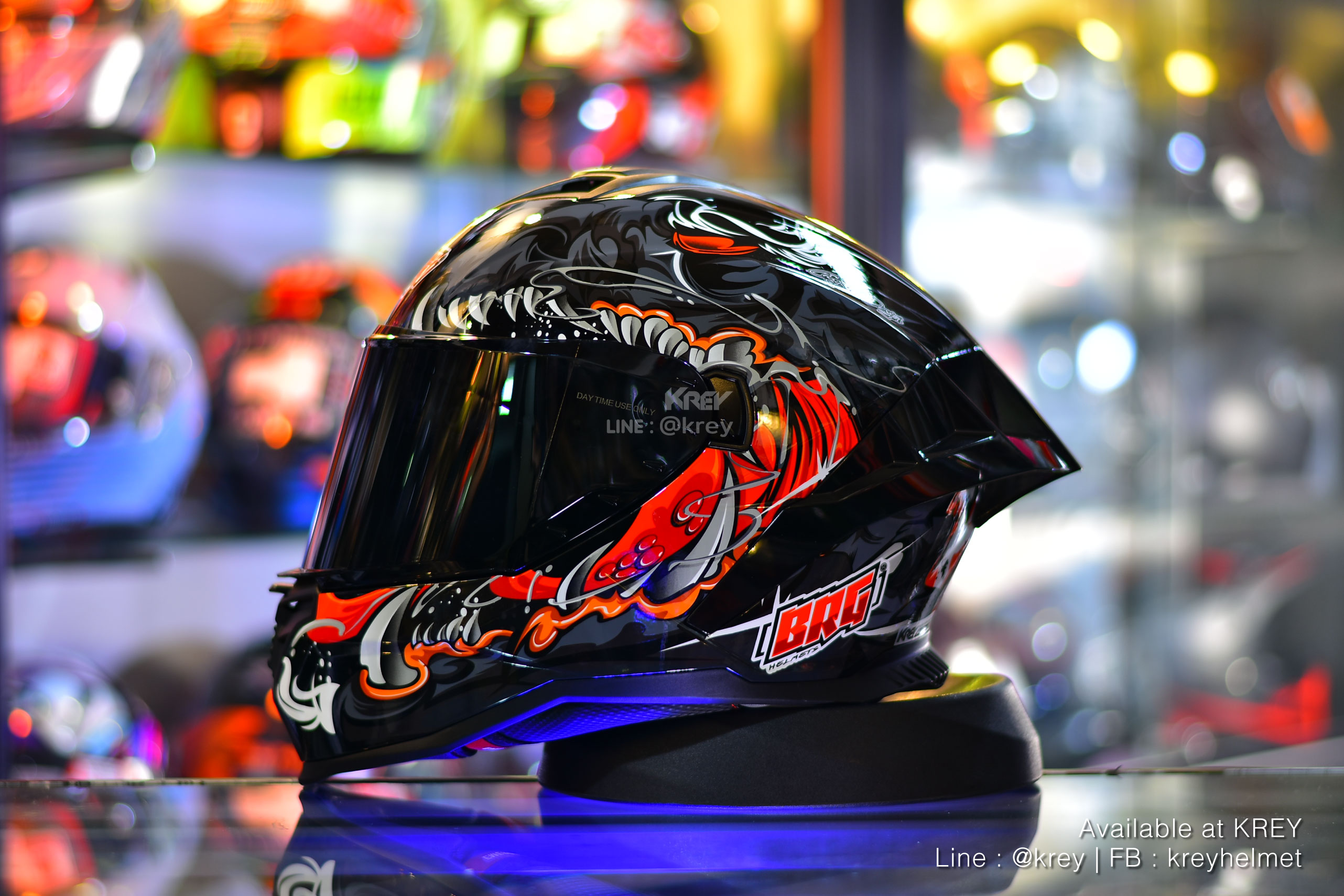 BRG model BR-23 Monster Glossy Red