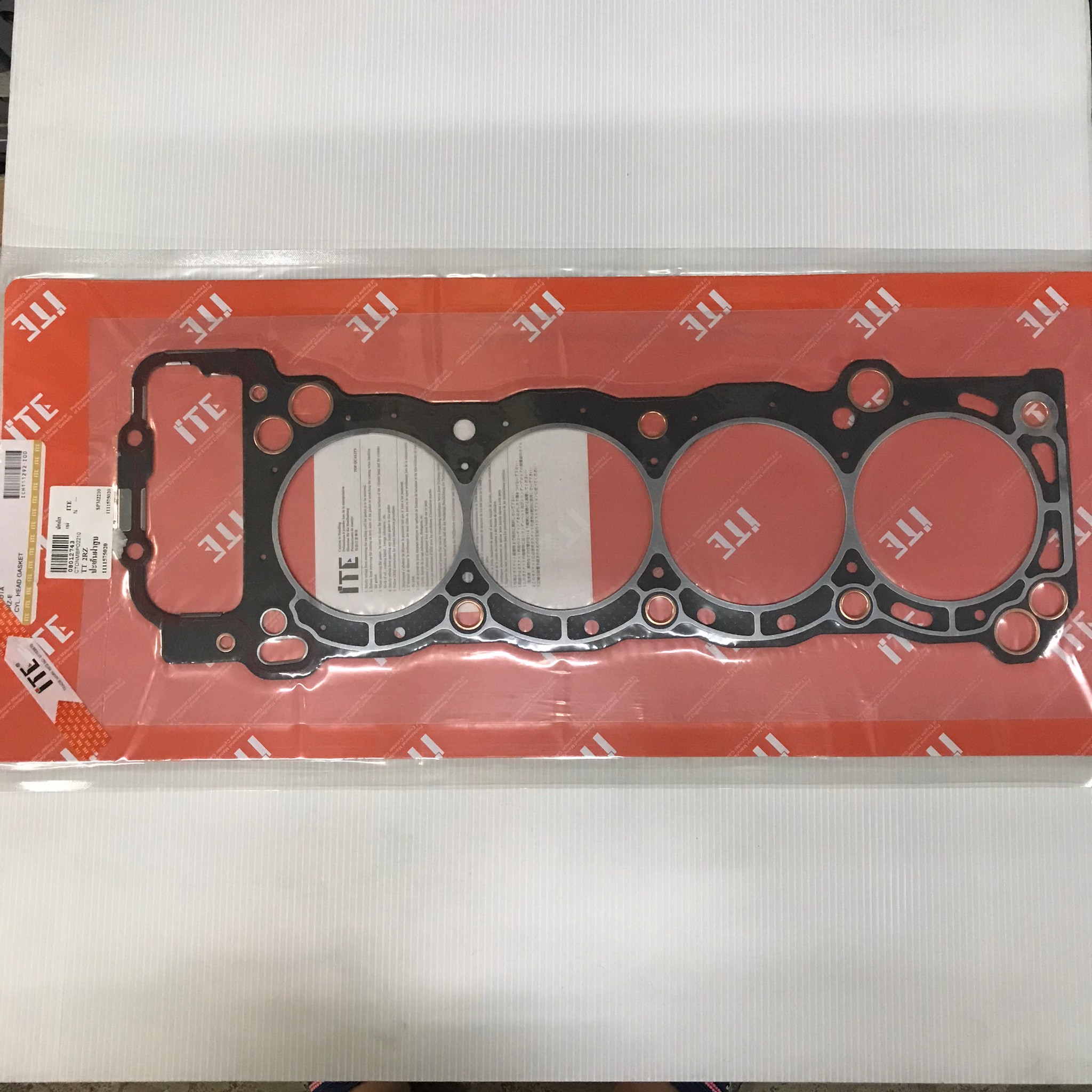 ประเก็นฝาสูบ TOYOTA 2RZ-E โตโยต้า ICH111292-I00 / 11115-75020 (แบบไฟเบอร์) ITE