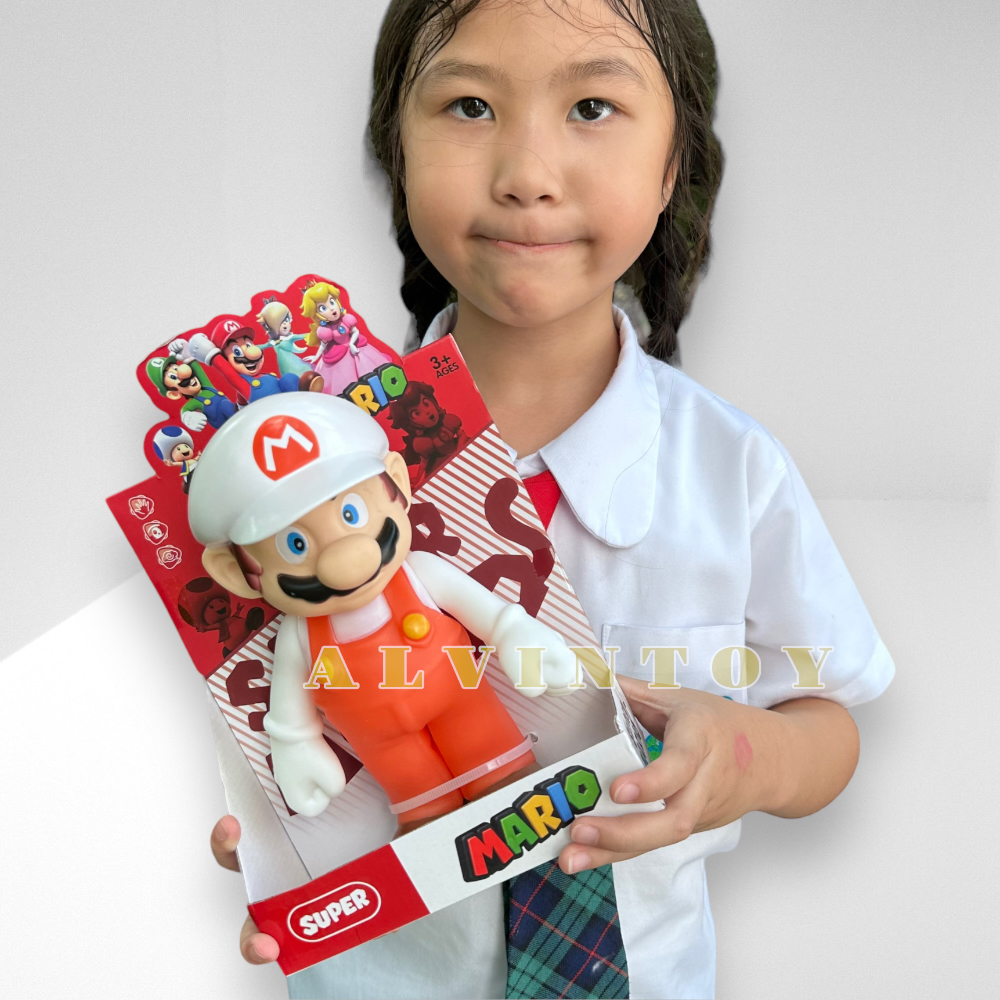 โมเดล Super Mario - ซูเปอร์มาริโอ ขนาดความสูง 21 ซม.