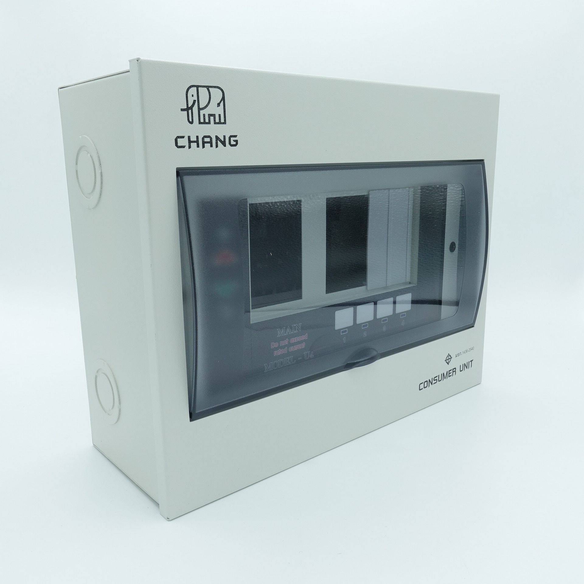 Consumer Unit 2P 4 ช่อง ช้าง รุ่น U