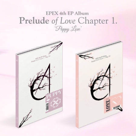 ( Pre-Order ) EPEX 4th EP Album Book of Love Chapter 1. Puppy Love ( random ver ) + Poster วางจำหน่าย 27 / 10 / 2022