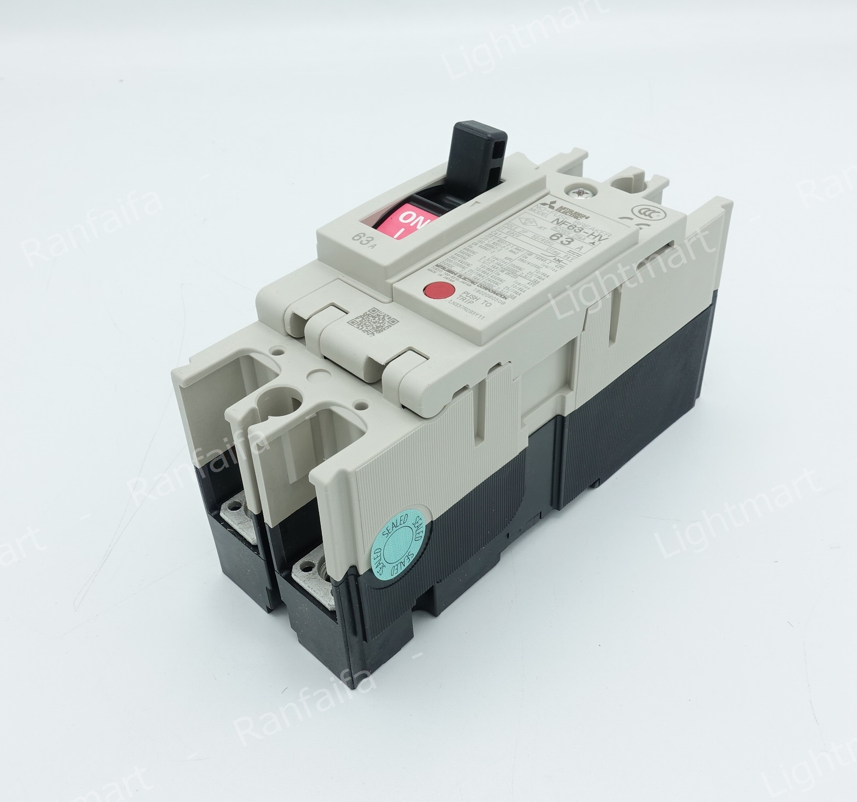 เบรกเกอร์ 2P 63HV 63A (25kA) Mitsubishi