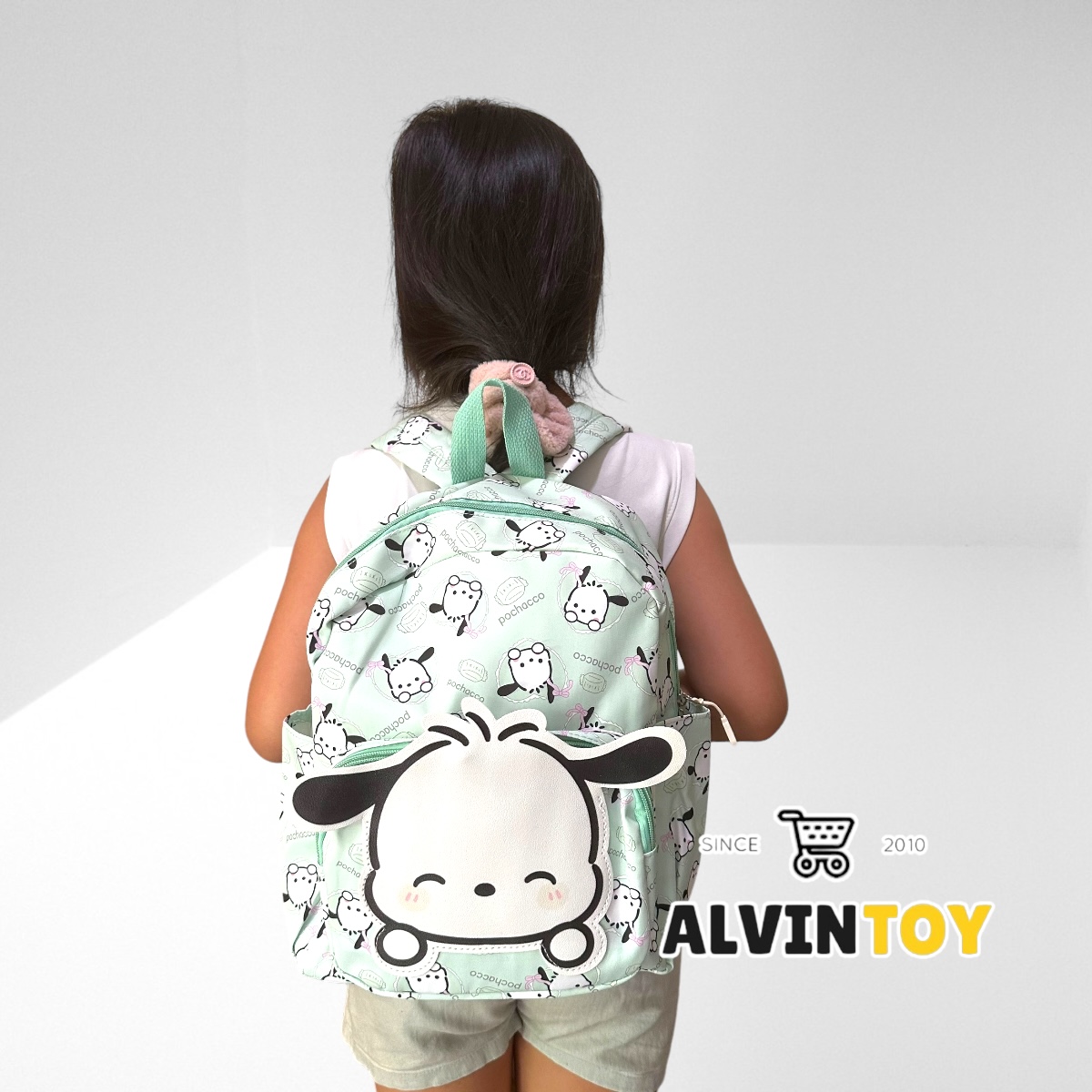 กระเป๋าเป้ Pochacco โปชาโกะ ขนาด 12 นิ้ว สินค้าตรงปก ส่งเร็วจาก กทม.