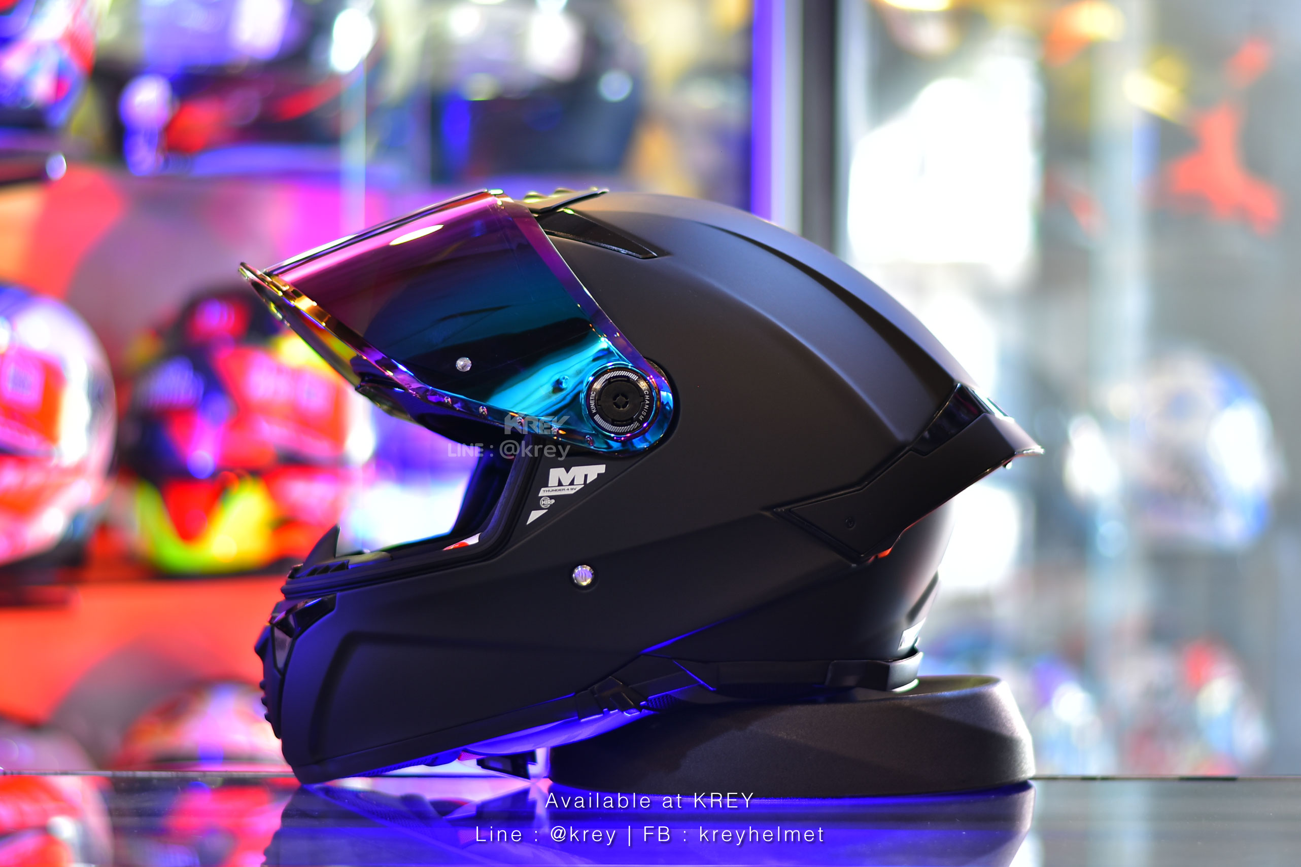 MT model THUNDER 4 SV PURE MATT BLACK