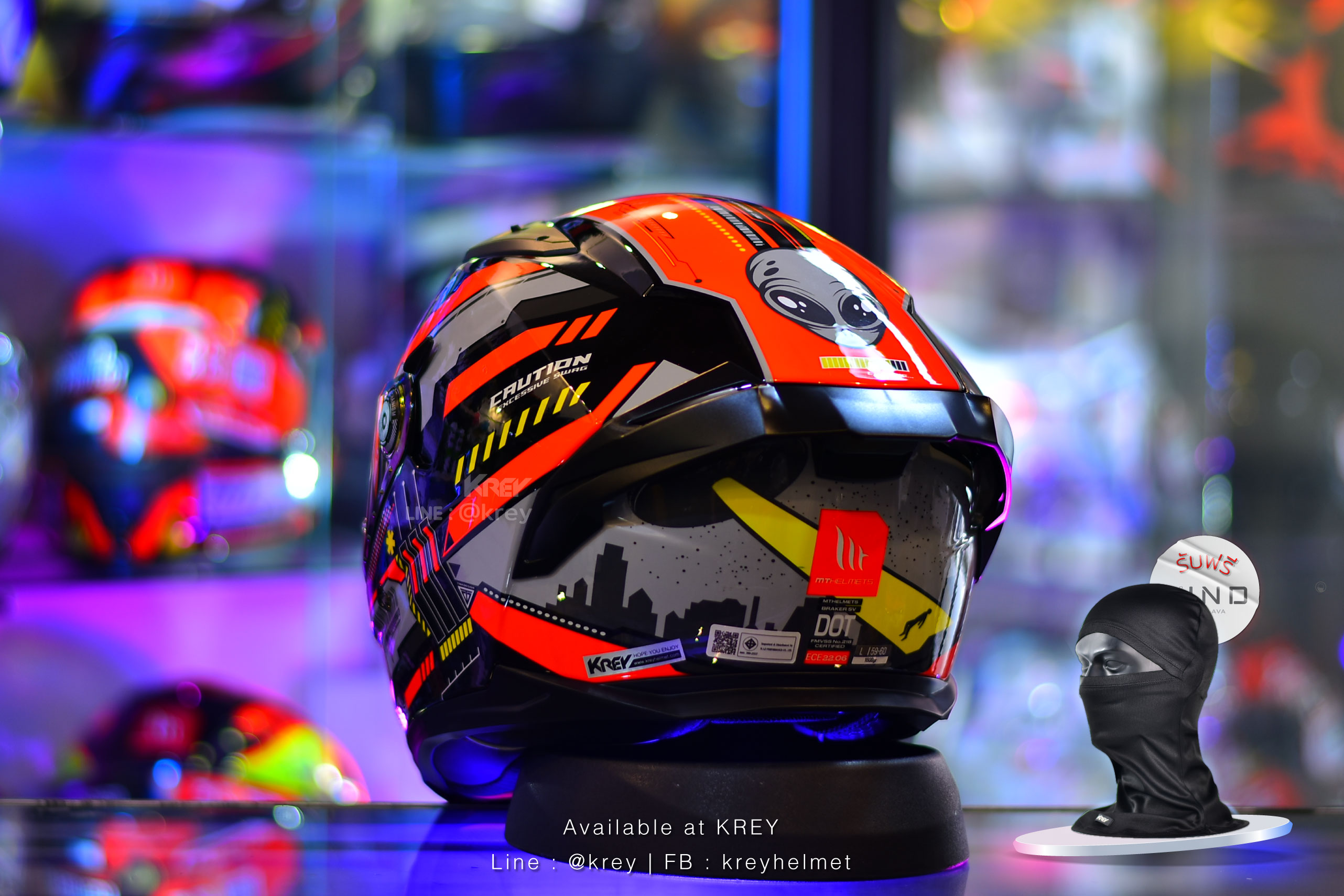 MT model BRAKER SV CYBER GLOSSY RED