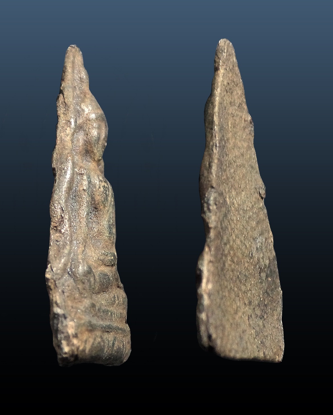 พระท่ามะปรางค์ เนื้อชินเงิน