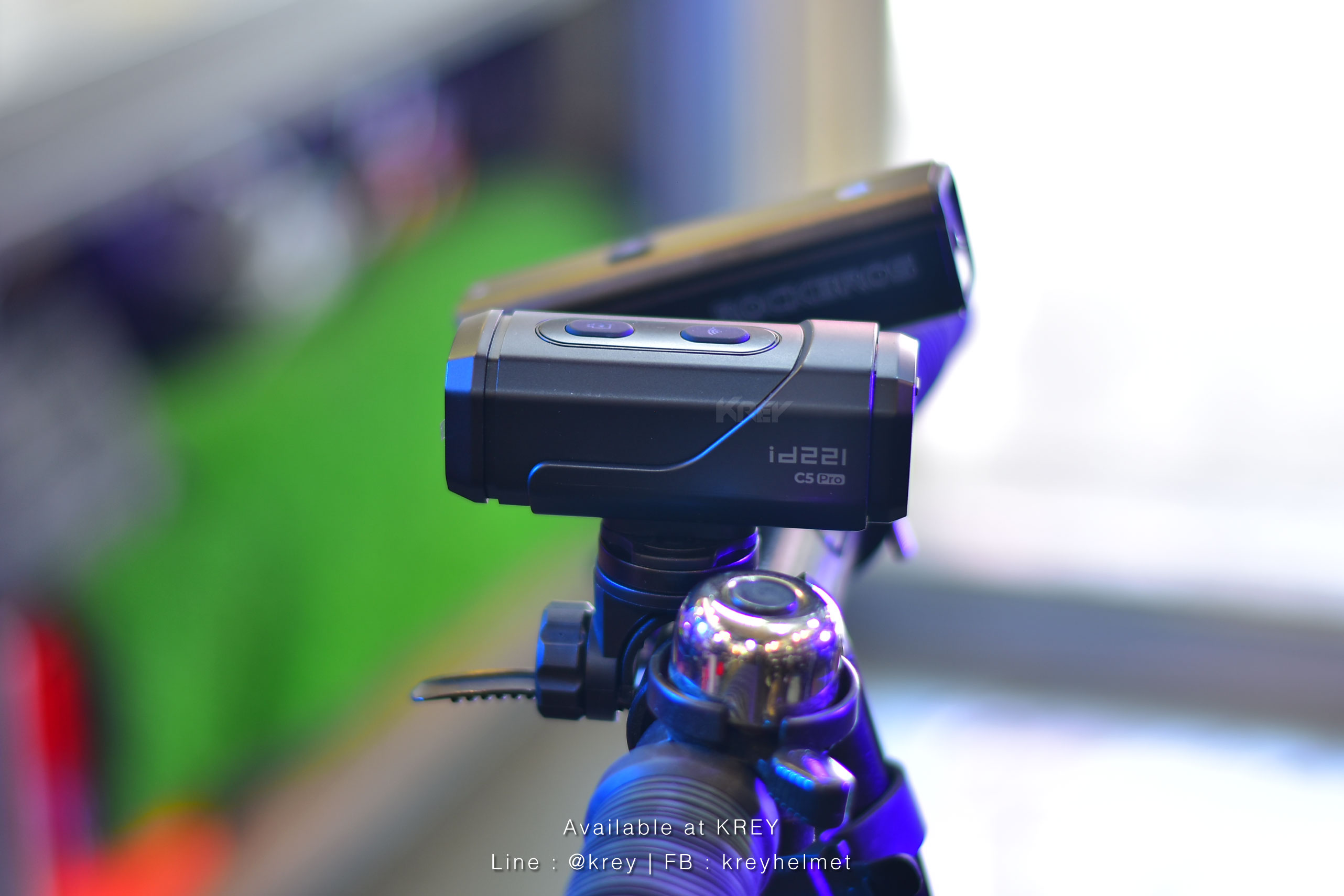 กล้องติดหมวก/รถ id221 รุ่น ACTION C5 Pro