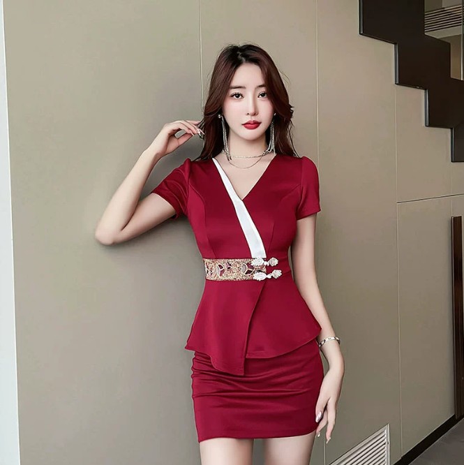 ชุดนวดสปา ชุดพนักงานนวด ชุดพนักงานซาวน่า เสริมสวย