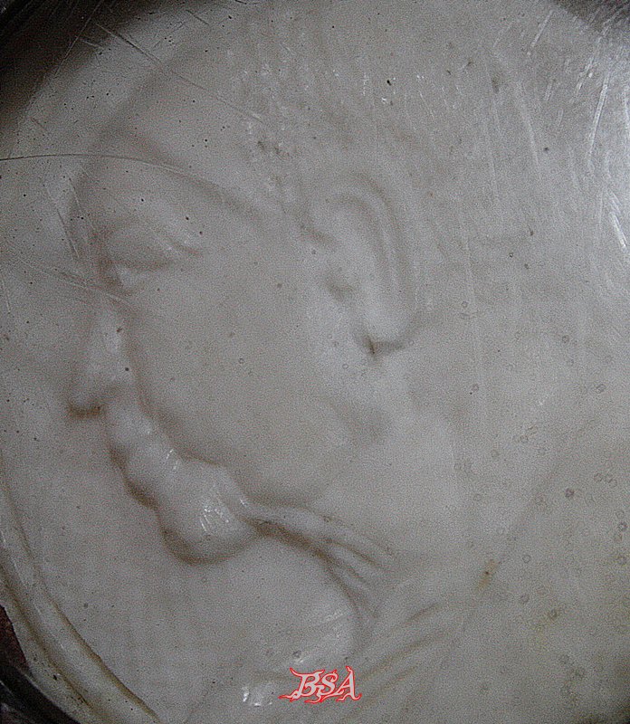 งาแกะรูป พระอาจารย์ฝั้น อาจาโร