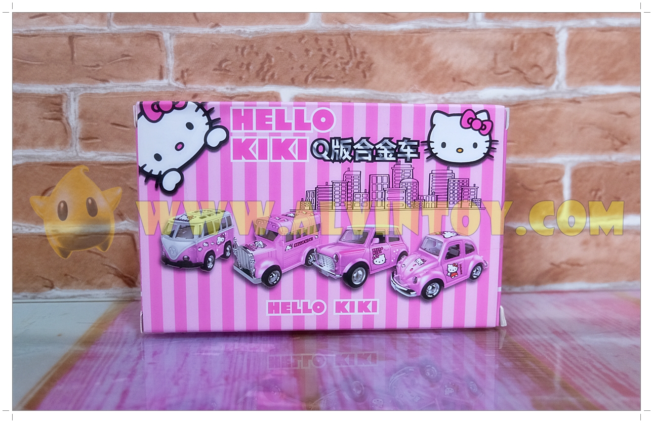 รถเหล็ก Kitty - คิตตี้ มีเสียงมีไฟ Scale 1:36