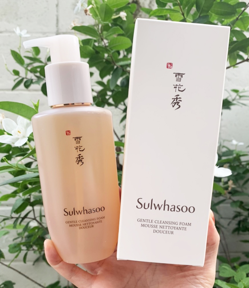 โฟม Sulwhasoo Gentle Cleansing Foam Mousse Nettoyante Douceur ขนาด 200 ml.