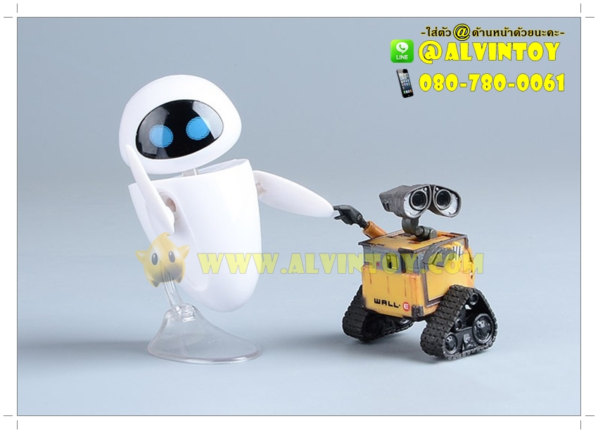 Action Figure Wall-E Collection - วอลล์ อี / อีฟ
