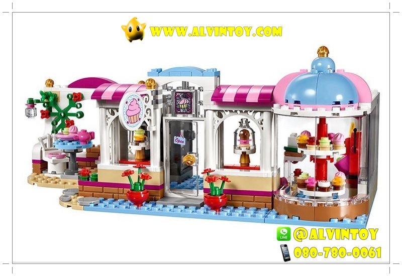 Lego Friends - เลโก้เฟรนด์ ชุดร้านขนมเค้ก 474 ชิ้น