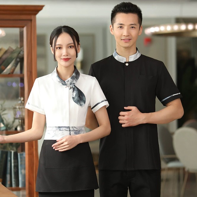 ชุดพนักงานฟร้อนโรงแรม ชุดพนักงานร้านอาหาร ชุดพนักงานเสริฟ ชุดพนักงานต้อนรับ