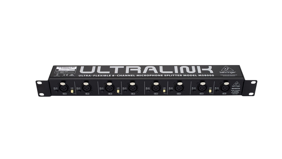 Behringer MS8000 *ของแท้รับประกันศูนย์* 8-channel Microphone Splitter, เครื่องแยกสัญญาณไมโครโฟน 8 Channel