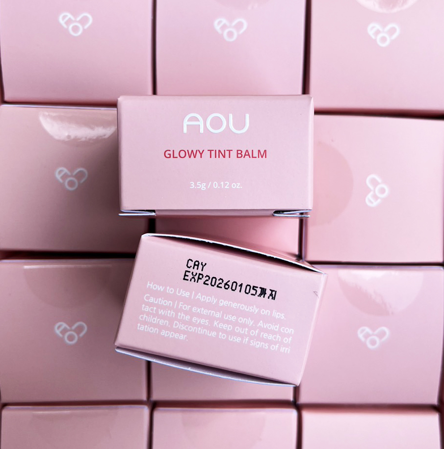 AOU Glowy Tint Balm 3.5g #01 Apple Balm