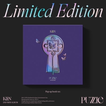 ( Pre-Order ) KEN ( Vixx ) 2nd Mini Album Puzzle ( Pop Up Book ver ) Limited Edition * ไม่มี Poster * วางจำหน่าย 27 / 12 / 2025