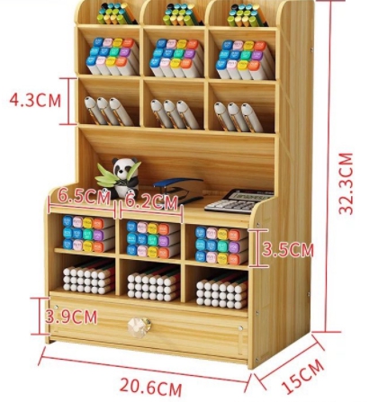 ชั้นวางปากกา ชั้นวางเครื่องเขียน ขนาดจุใจ