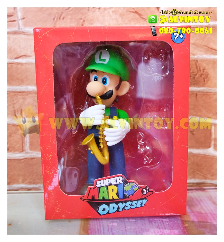 โมเดล Luigi Super Mario Odyssey - ลุยจิ