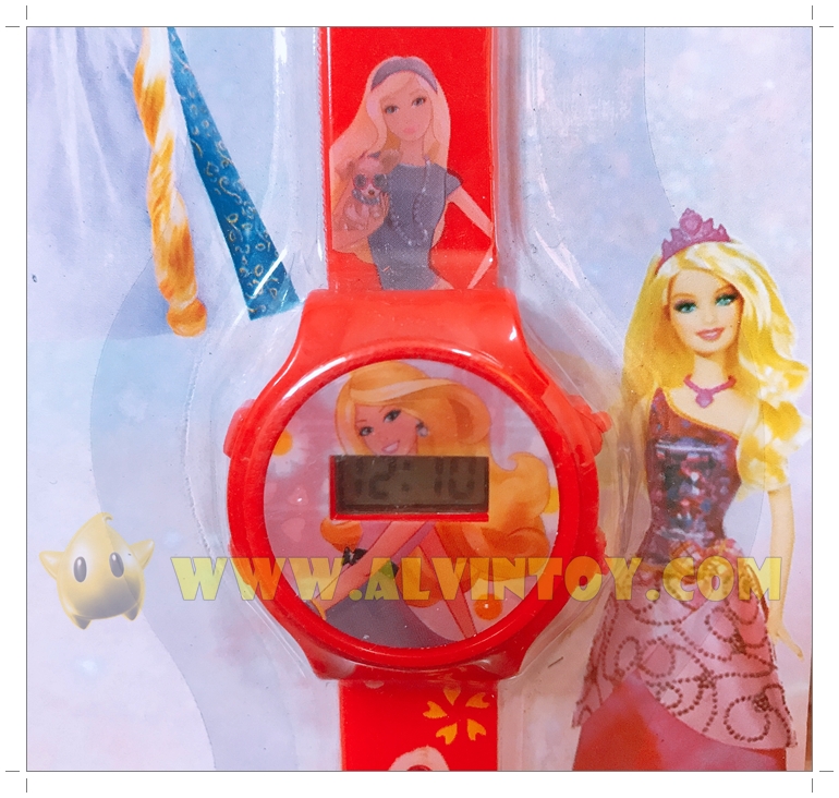 นาฬิกาข้อมือดิจิตอลบาร์บี้