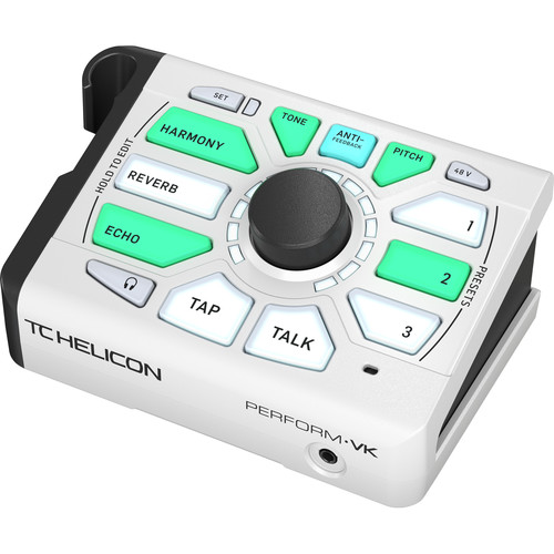 TC Helicon Perform VK - เอ็ฟเฟ็กต์เสียงร้องและคีย์บอร์ด, เอ็ฟเฟ็กต์มากมาย เหมาะทั้้งงานเวที และสตูดิโอ รับประกัน 1 ปีเต็ม