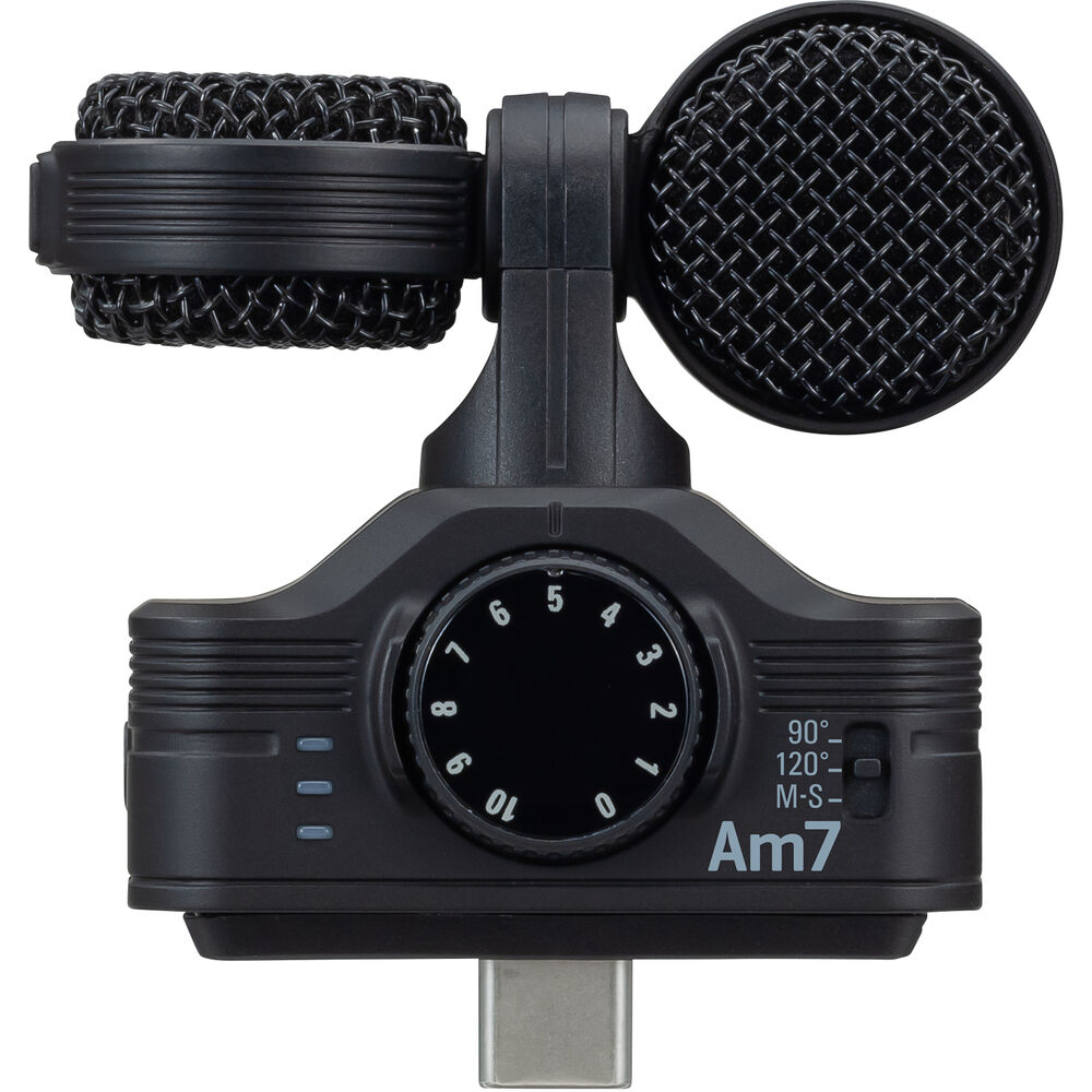 Zoom Am7 *ของแท้รับประกัน 1ปี* ไมค์ติดมือถือ Android, Mid-Side Stereo Microphone for Android Devices with USB-C Connector