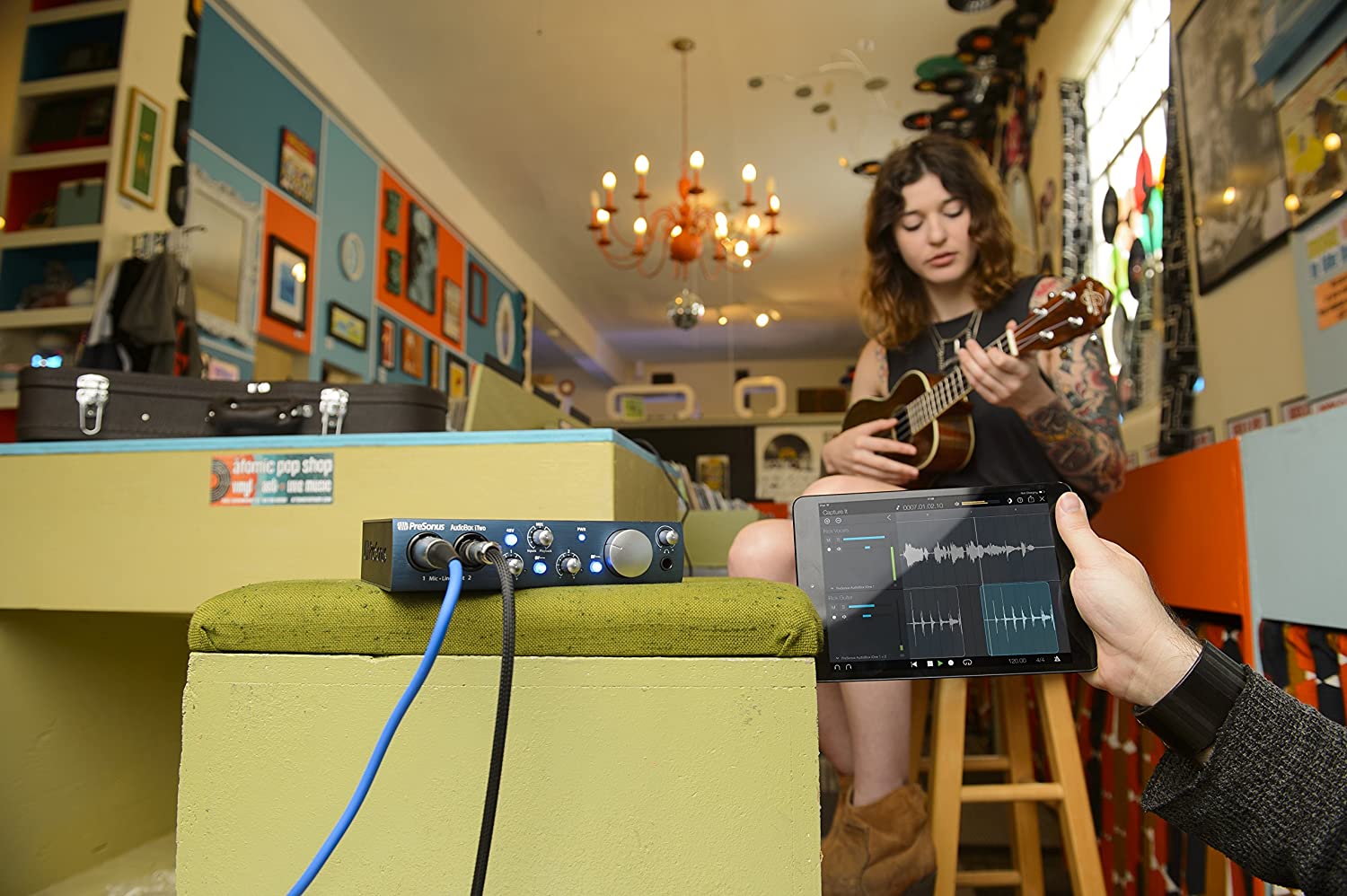 Presonus AudioBox iTwo *ของแท้รับประกัน 1ปี* USB ออดิโออินเตอร์เฟส รองรับ Mac/PC ต่อ iPad ได้เลย ไม่ต้องมีสายแปลง ฟรี!!ซอฟต์แวร์ Studio One Artis ฯลฯ