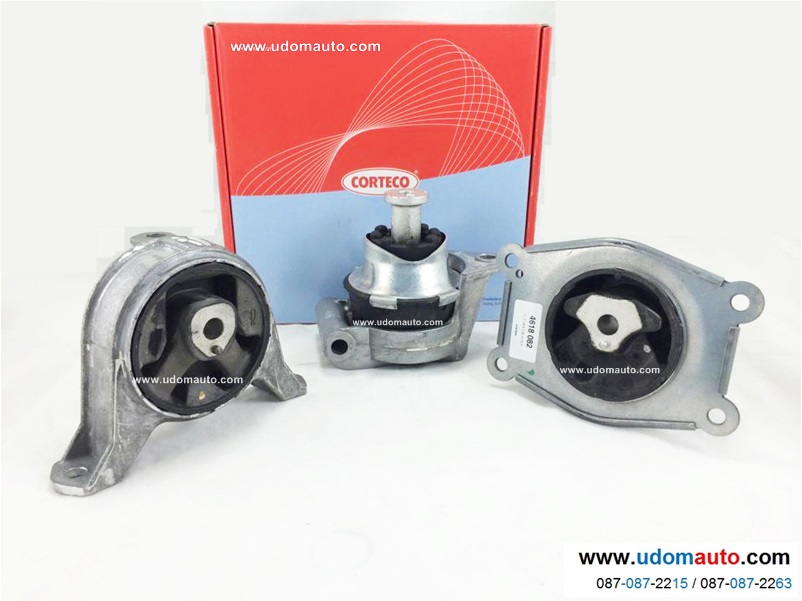 คุ้มยกชุด!!! ชุดยางแท่นเครื่อง+แท่นเกียร์ ZAFIRA 1.8-2.2L / CORTECO, เกรด OEM แท้ติดรถ