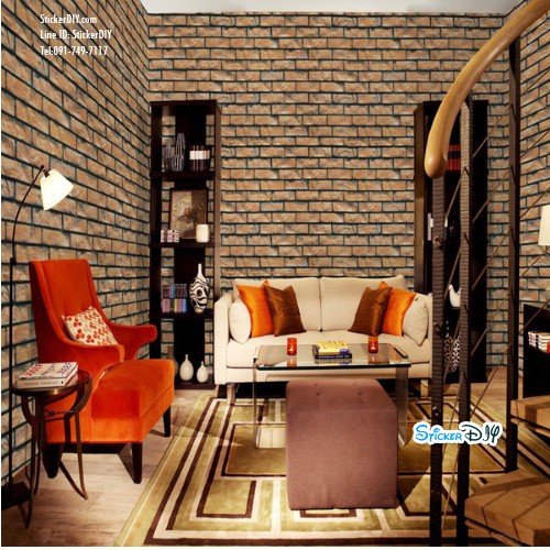 (หน้ากว้าง45ซม..xยาว10เมตร)Wallpaper sticker วอลเปเปอร์แบบกาวในตัว WS5193