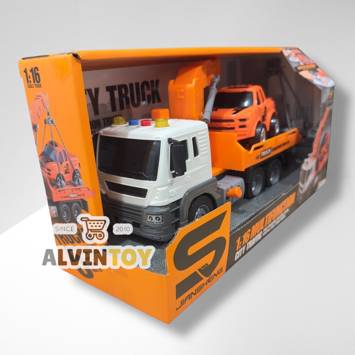 ของเล่น รถก่อสร้าง ขนาดความกว้าง 25 cm. สูง 12 cm. มีเสียง มีไฟ ผลิตจากพลาสติกคุณภาพดี แข็งแรง ทนทาน สินค้าได้รับมาตรฐาน มอก.