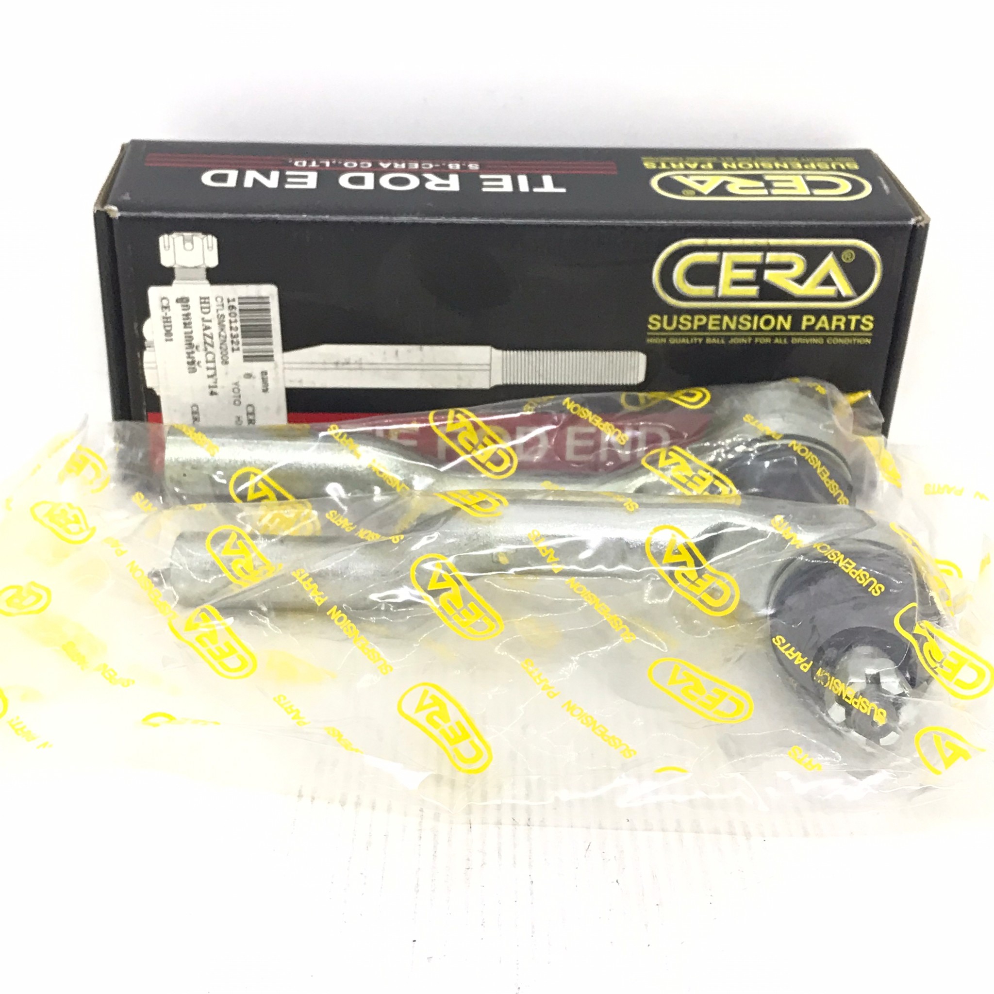 ลูกหมากคันชัก HONDA JAZZ / CITY ปี 2014-On ฮอนด้า / เบอร์ CE-HD01 / 53540-T5R-003 / 53560-T5R-003 / ยี่ห้อ CERA (TIE ROD END) 1 คู่