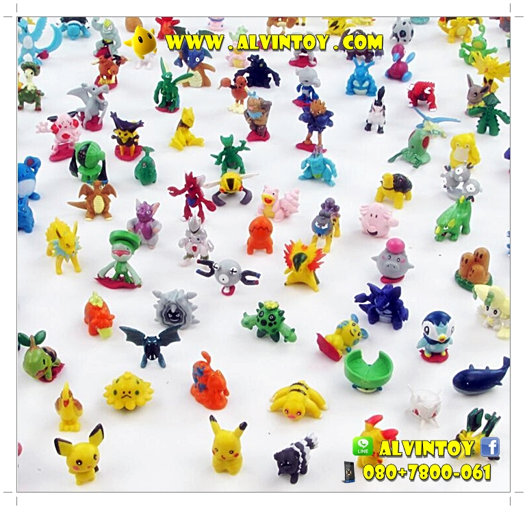 โมเดล Pokemon - โปเกม่อน 168 ตัว