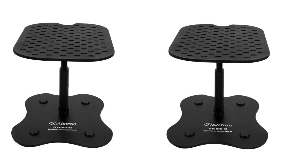 Alctron MS180-8 (ราคาต่อคู่ / Pair) ขาตั้งลำโพงมอนิเตอร์ 8" Desktop Speaker Stand