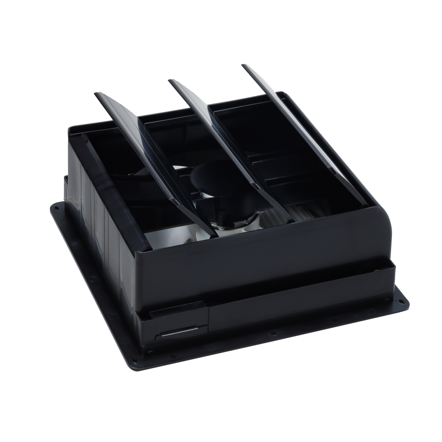 พัดลมระบายอากาศฝังฝ้า 8" Mitsu (ไม่เดินท่อ) มีตะแกรงปิด