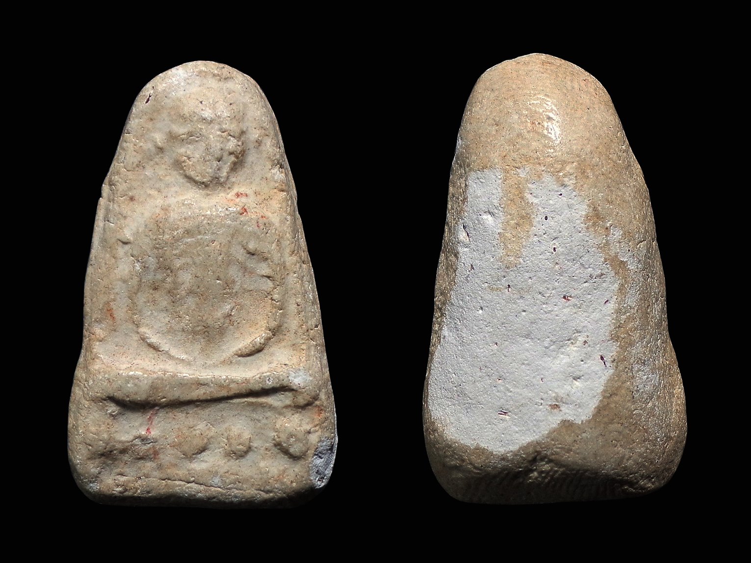 พระผงรูปเหมือน ฐานบัว