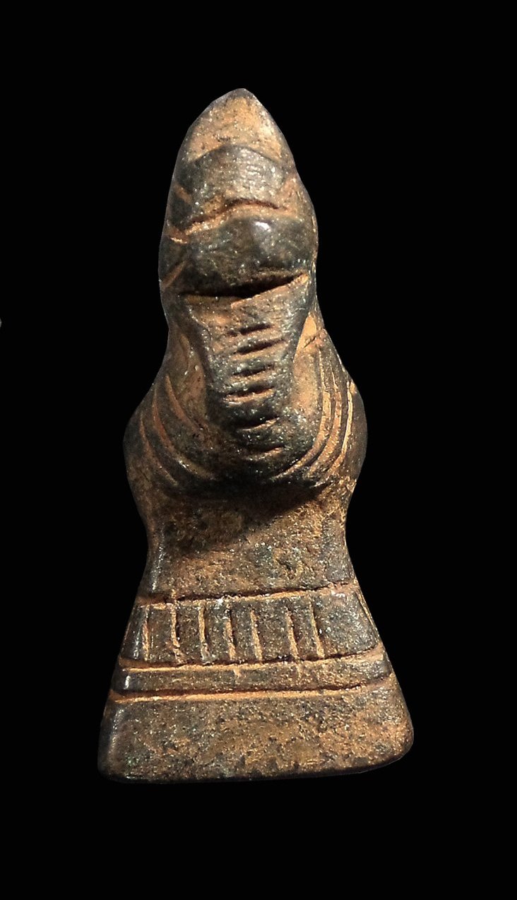 ลูกเป้ง หรือลูกชั่งฝิ่นโบราณ สูง1.5นิ้ว