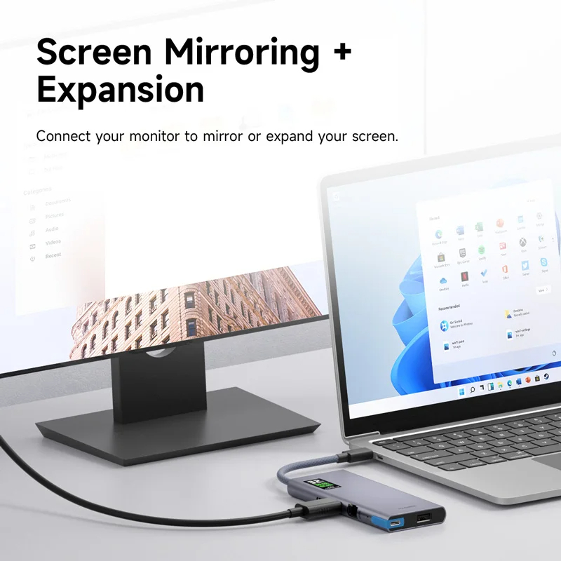 พร้อมส่งจาก กทม ประกันไทย Hagibis TSX100 101 102 series Hub TypeC HDMI multifunction