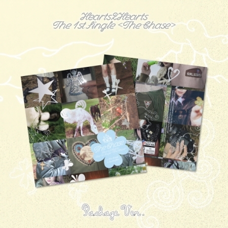 ( Pre-Order ) Hearts2Hearts 1st Single Album [The Chase] ( Package ver ) * มี Poster พับในกล่อง * วางจำหน่าย 25 / 2 / 2025
