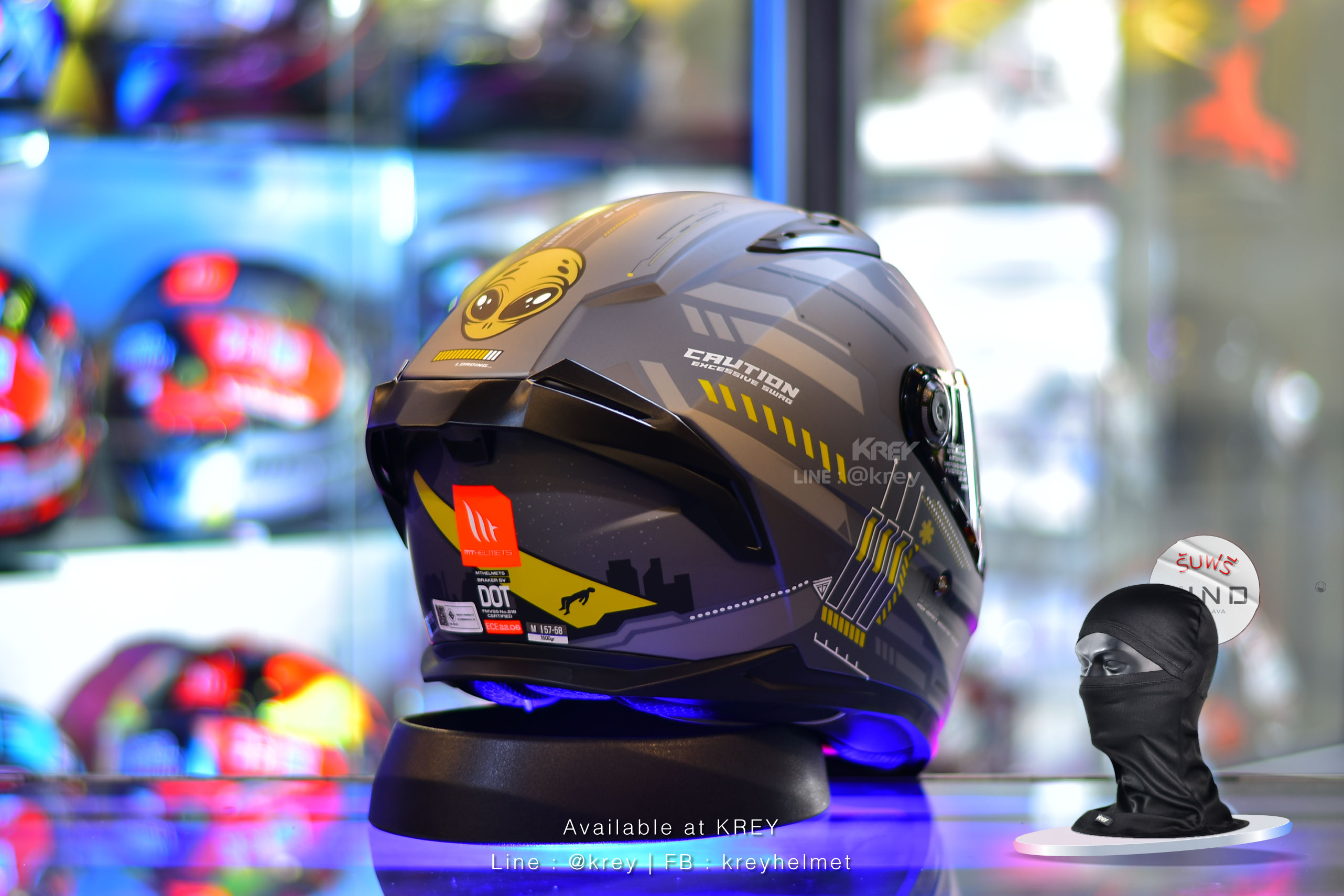 MT model BRAKER SV CYBER MATT GREY