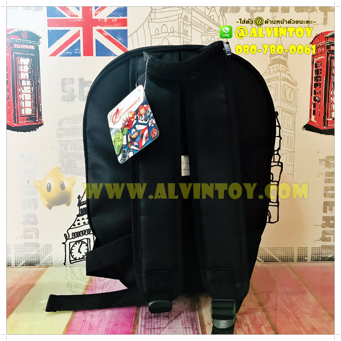 กระเป๋าเป้หัว Iron Man - ไอรอนแมน