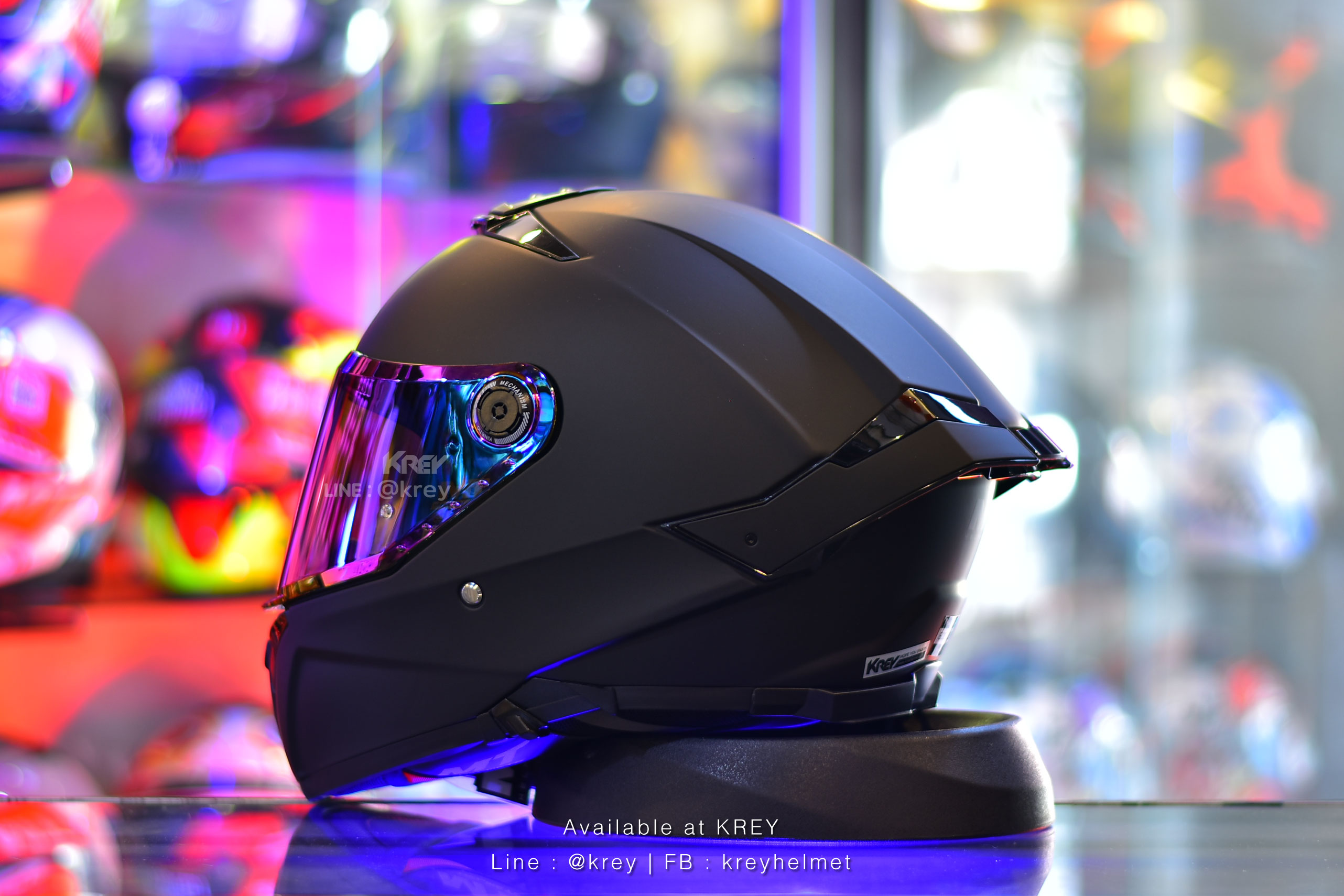 MT model THUNDER 4 SV PURE MATT BLACK