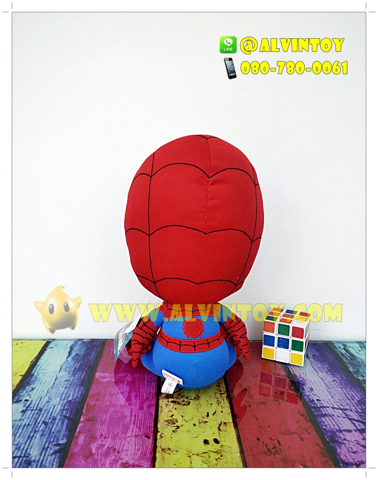 ตุ๊กตา Spiderman - สไปเดอร์แมนนั่ง 14 นิ้ว