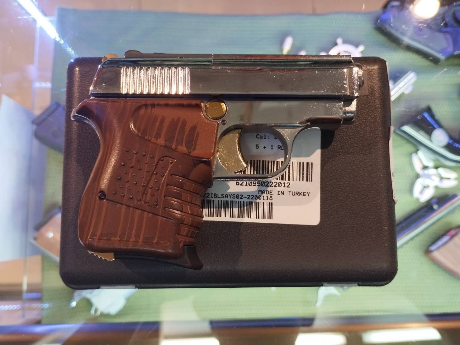 Blow Mini9 2แม๊ก สีเงินเงาไกทอง