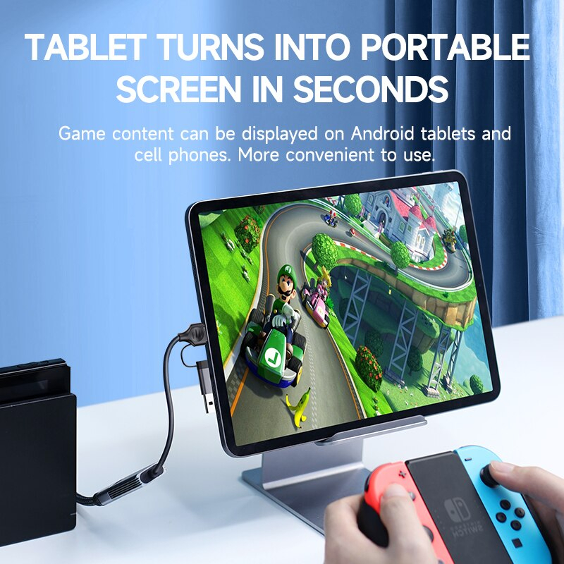 Hagibis Type-C HDMI 1080P HD screen capture Ninswitch Laptop