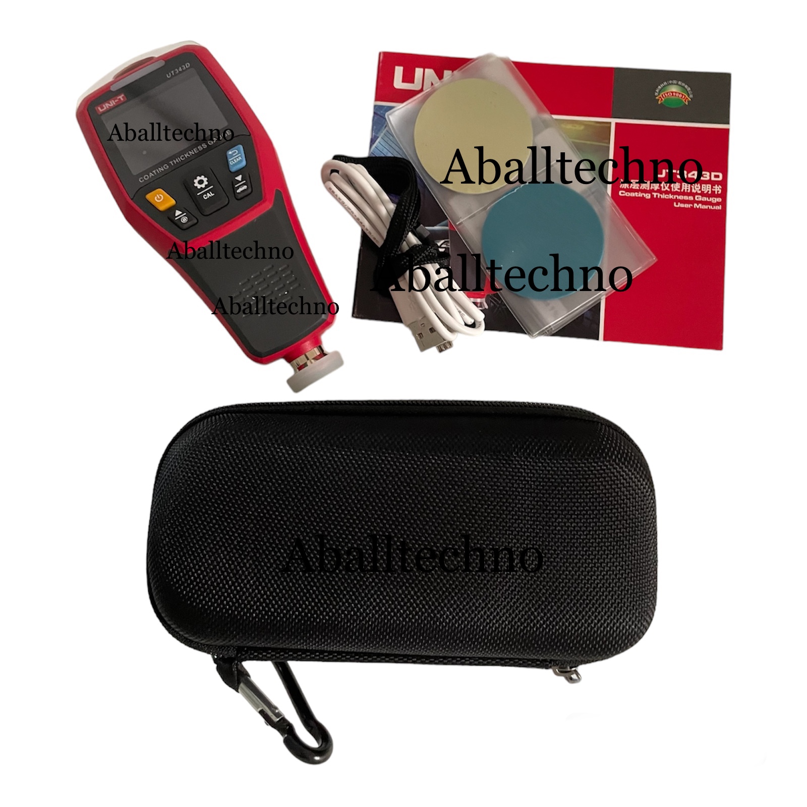 เครื่องวัดความหนาสี UNI-T UT343D Digital Coating Thickness Gauge