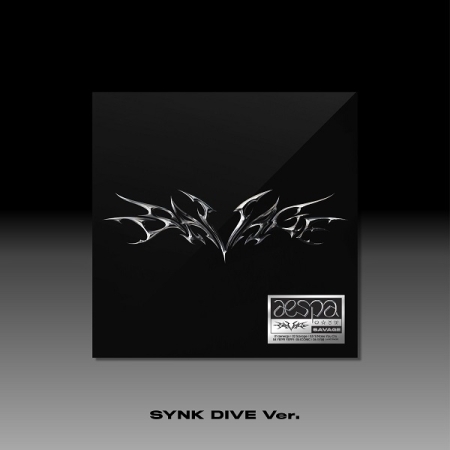 ( Pre-Order ) aespa 1st Mini Album Savage ( Synk Dive ver ) + Poster วางจำหน่าย 6 / 10 / 2021