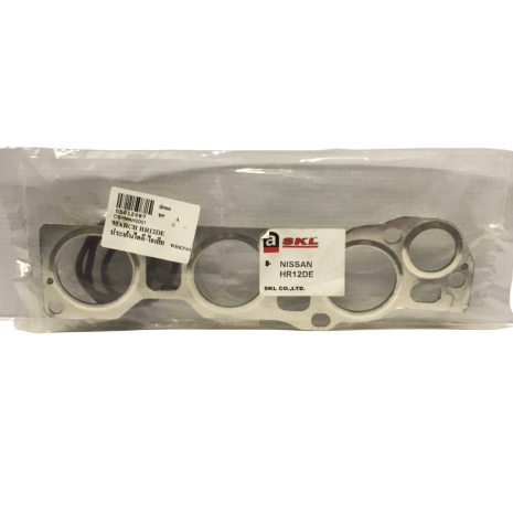 ประเก็นไอดีไอเสีย NISSAN MARCH / HR12DE / นิสสัน มาร์ช / ยี่ห้อ SKL / Gasket manifold in-ex / ปะเก็นไอดีไอเสีย