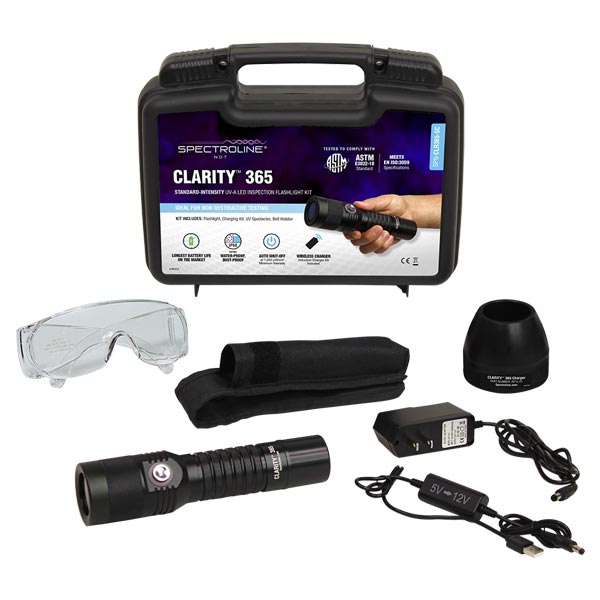 Spectroline CLARITY™ 365 FLASHLIGHT LED UV-A Flashlight