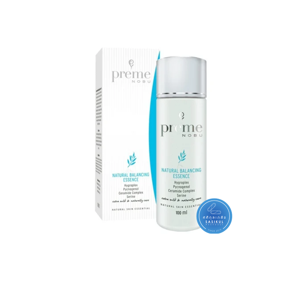 Preme Nobu Natural Balancing Essence 100ml. เอสเซนส์บำรุงผิว ช่วยเติมเต็มความชุ่มชื้น