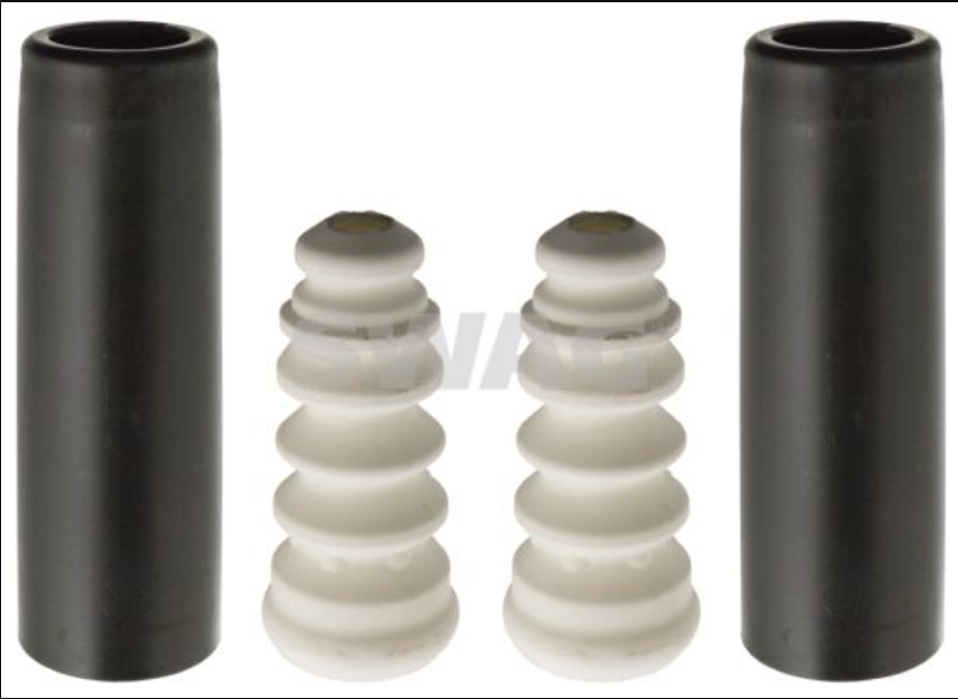 ชุดกันกระแทกโช๊คอัพ +กันฝุ่น (หลัง) New Beetle (บีทเทิ้ล) ปี1998-2019 / SWAG 1J0512131C 1J0513425